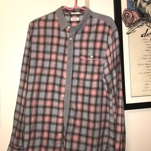 All Saints long sleeve button up